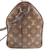 LOUIS VUITTON RFIC 모노그램 메탈릭 네뷸라 키폴 밴드 리에르 35 핸드백