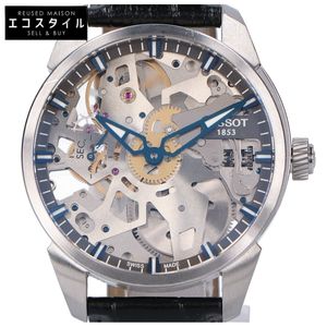 นาฬิกา Tissot รุ่น T-Complication Squelette ขนาด 43 มม. ระบบไขลานด้วยมือ - [มือสอง]