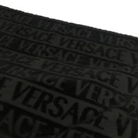 VERSACE Interior Lap Blanket/Throw, "I Love Baroque" 2-Piece Set, Towel