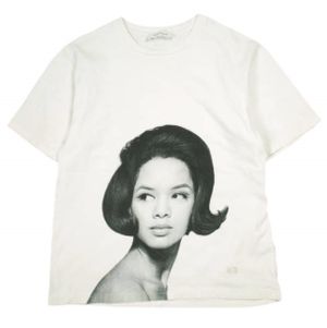 WALES BONNER 25AW（威爾斯邦納）葡萄牙製造 Theaster Gates 聯名款 SELAH 超大號 T 卹 S 碼 米白色 短袖 原價 ¥69,300 [二手] [WALES BONNER]