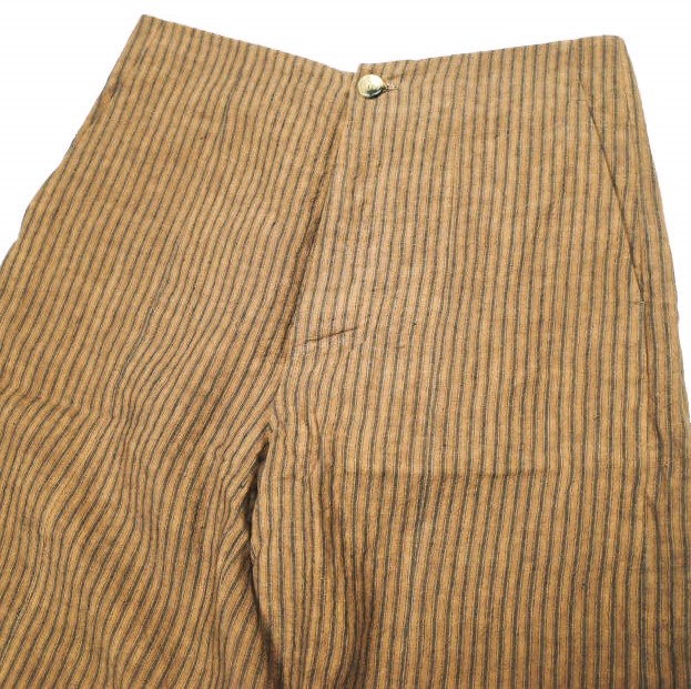 Omar Afridi オマールアフリディ イギリス製 KAKISHIBU STRIPES LINEN Omar Afridi オマールアフリディ イギリス製 KAKISHIBU STRIPES LINEN