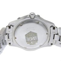 TAG TAG HEUER 2000 Exclusive 男士腕錶 WN1112 不鏽鋼石英模擬顯示藍色錶盤 2000 Exclusive 男士腕錶 [二手]