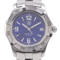 TAG TAG HEUER 2000 Exclusive 男士腕錶 WN1112 不鏽鋼石英模擬顯示藍色錶盤 2000 Exclusive 男士腕錶 [二手]