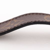 루이비통 LOUIS VUITTON 브라스레 호켄하임 브레이슬릿 M6141 모노그램 캔버스 2017년 차 약 26g Bra Rubbed Hockenheim 유니섹스【중고】