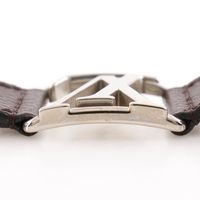 루이비통 LOUIS VUITTON 브라스레 호켄하임 브레이슬릿 M6141 모노그램 캔버스 2017년 차 약 26g Bra Rubbed Hockenheim 유니섹스【중고】