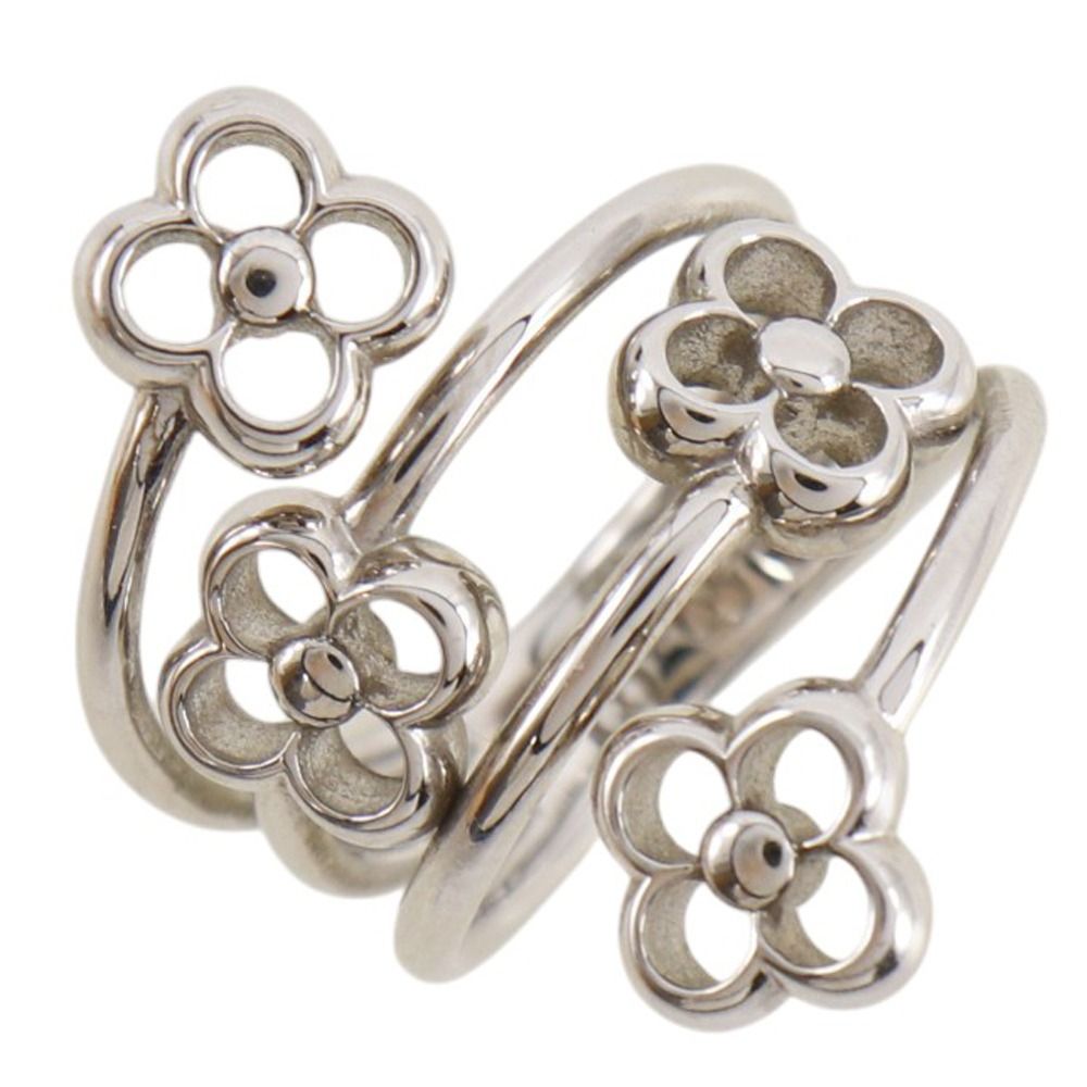 루이· LOUIS VUITTON 링·플라워 풀 9.5호 링·반지 M68130 금속제 실버 약 5.0 g Ring Flower Full 레이디스【중고】