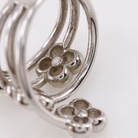 루이· LOUIS VUITTON 링·플라워 풀 9.5호 링·반지 M68130 금속제 실버 약 5.0 g Ring Flower Full 레이디스【중고】