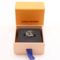 루이· LOUIS VUITTON 링·플라워 풀 9.5호 링·반지 M68130 금속제 실버 약 5.0 g Ring Flower Full 레이디스【중고】