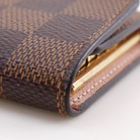 루이비통 LOUIS VUITTON 뮐티클레 6 키 케이스 N41624 다미에 캔버스 로즈 발레리누 2018년 차 CT4108 스냅 버튼 Multicles6 여성【중고】
