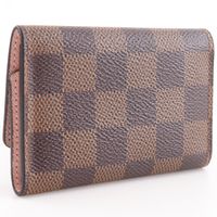 루이비통 LOUIS VUITTON 뮐티클레 6 키 케이스 N41624 다미에 캔버스 로즈 발레리누 2018년 차 CT4108 스냅 버튼 Multicles6 여성【중고】