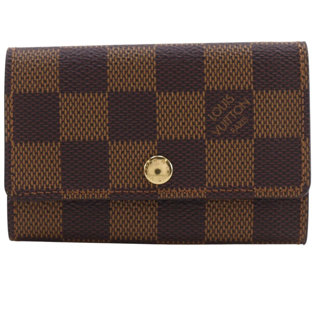 루이비통 LOUIS VUITTON 뮐티클레 6 키 케이스 N62630 다미에 캔버스 2001년 차 CT0091 스냅 버튼 Multicles6 유니섹스【중고】