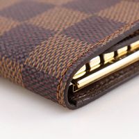 루이비통 LOUIS VUITTON 뮐티클레 6 키 케이스 N62630 다미에 캔버스 2001년 차 CT0091 스냅 버튼 Multicles6 유니섹스【중고】