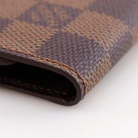 루이비통 LOUIS VUITTON 뮐티클레 6 키 케이스 N62630 다미에 캔버스 2001년 차 CT0091 스냅 버튼 Multicles6 유니섹스【중고】