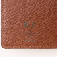 LOUIS VUITTONPortefeuille Viennois 雙折皮夾，M61674，Monogram 帆布，2008 年款，棕色，CA2018，按扣閉合，女士款 [二手]