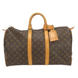 路易威登 Keepall 45 波士頓包，Monogram 皮革，二手