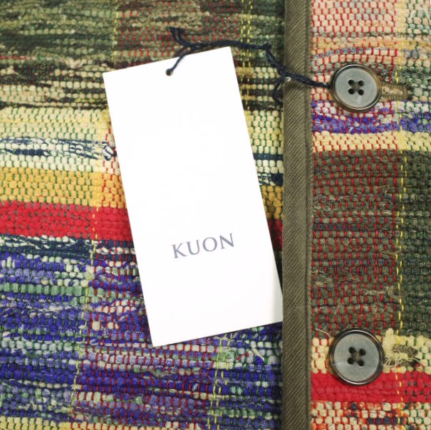 KUON 쿠온 일본제 Sakiori Blazer 褤褸 찢어 짜기 블레이저 BJK03 M KUON 쿠온 일본제 Sakiori Blazer 褤褸 찢어 짜기 블레이저 BJK03 M