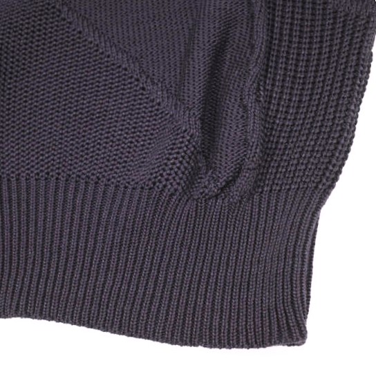 Omar Afridi オマールアフリディ 22SS ポルトガル製 PANELLED VEST パネルVネックニットベスト 46 ARABIS PURPLE セーター 定価66,000円 トップス【新古品】【中古】【Omar Afridi】 Omar Afridi オマールアフリディ 22SS ポルトガル製 PANELLED VEST