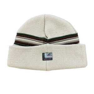 ~00s Pilot Beanie/Knit Cap, Vintage, Beige, Used Clothing