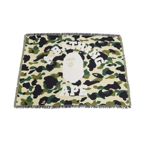 【중고 2손】 어베이싱 에이프 A BATHING APE 1ST CAMO JACQUARD BLANKET QK69851L80192002 그린계 그 외 1ST CAMO JACQUARD BLANKET 레이디스 Used A