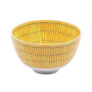 [Pre-owned] Hermes HERMES Soleil d'Hermès Bowl PM Yellow Other Bowl MM Unisex Unused