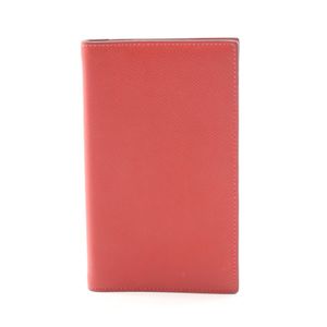 【中古】 エルメス HERMES 手帳カバー アジェンダヴィジョン ルビー レザー アジェンダ ヴィジョン ルビー レディース Used B
