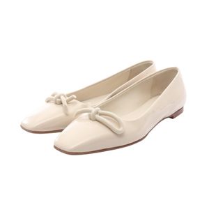 [Used, Grade A] Salvatore Ferragamo Ferragamo ANNIE Pumps, Light Beige Patent Leather, Women's Pumps