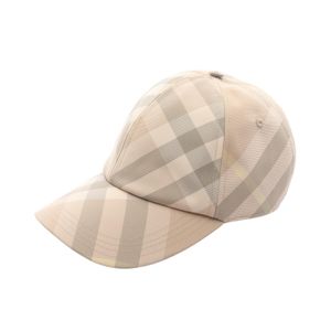 [Used, Second-hand] Burberry Baseball Cap, Beige, Other, Hat, Unisex, Used A