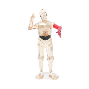 【중고 2손】 스와로브스키 SWAROVSKI 스타워즈 C3PO 입상 기타 입상 유니섹스 Used A