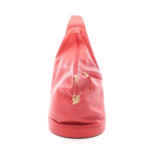 【二手】 LOEWE AntonRED皮革雙肩包，女用單肩包