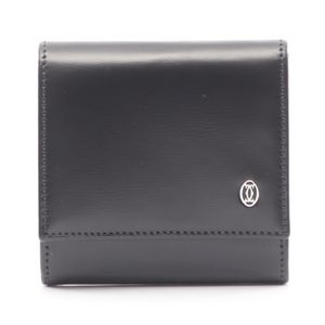 [Pre-owned, Used] Cartier Pasha Coin Case, Black Leather, Women's, Used A