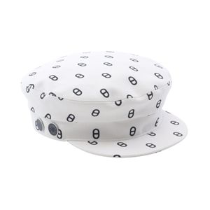 [Pre-owned] Hermes Chaine d'Ancre Casquette, White Cotton, Women's, Unused