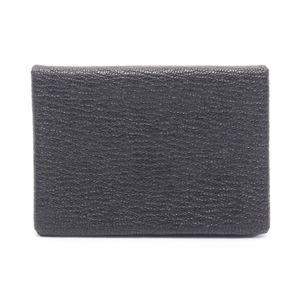 [Pre-owned] Hermes Calvi Duo Coin Case, Black Leather, Women's, Used A