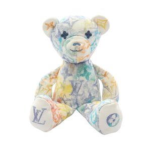 【중고 두 손】 LOUIS VUITTON 모노그램 봉제인형 GI0502 블루/멀티컬러 기타 두두루이 레이디스 Used A