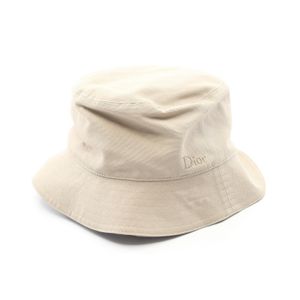 [Pre-owned] Dior Oblique Reversible Bob Hat Bucket Hat 393C906A4511C18160 Beige Other Reversible Hat Unisex New
