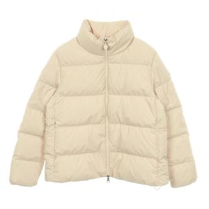 【二手，A級】 MONCLER MAUZUN 女款羽絨服，米色