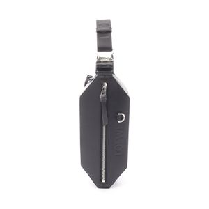 【二手】 LOEWE腰包/斜背包/單肩包，B777NCNX011100，黑色皮革，男女通用，全新