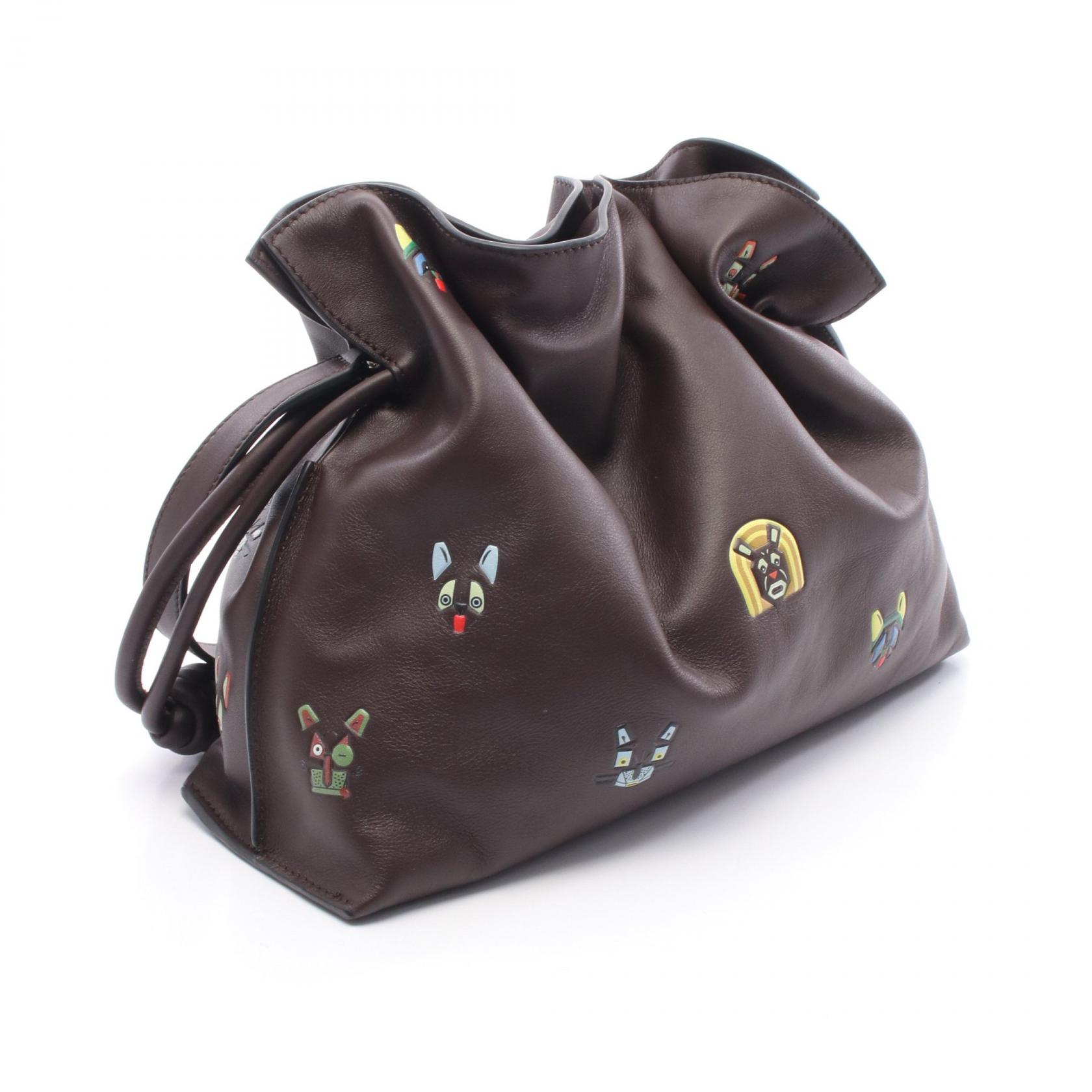 ロエベ LOEWE フューチャリスト キャット フラメンコクラッチ ショルダーバッグ バッグ レザー レディース ブラウン系 / マルチカラー A411FC1XDY 【新品】 LOEWE（ロエベ） フューチャリスト キャット フラメンコ ミニ ブランド