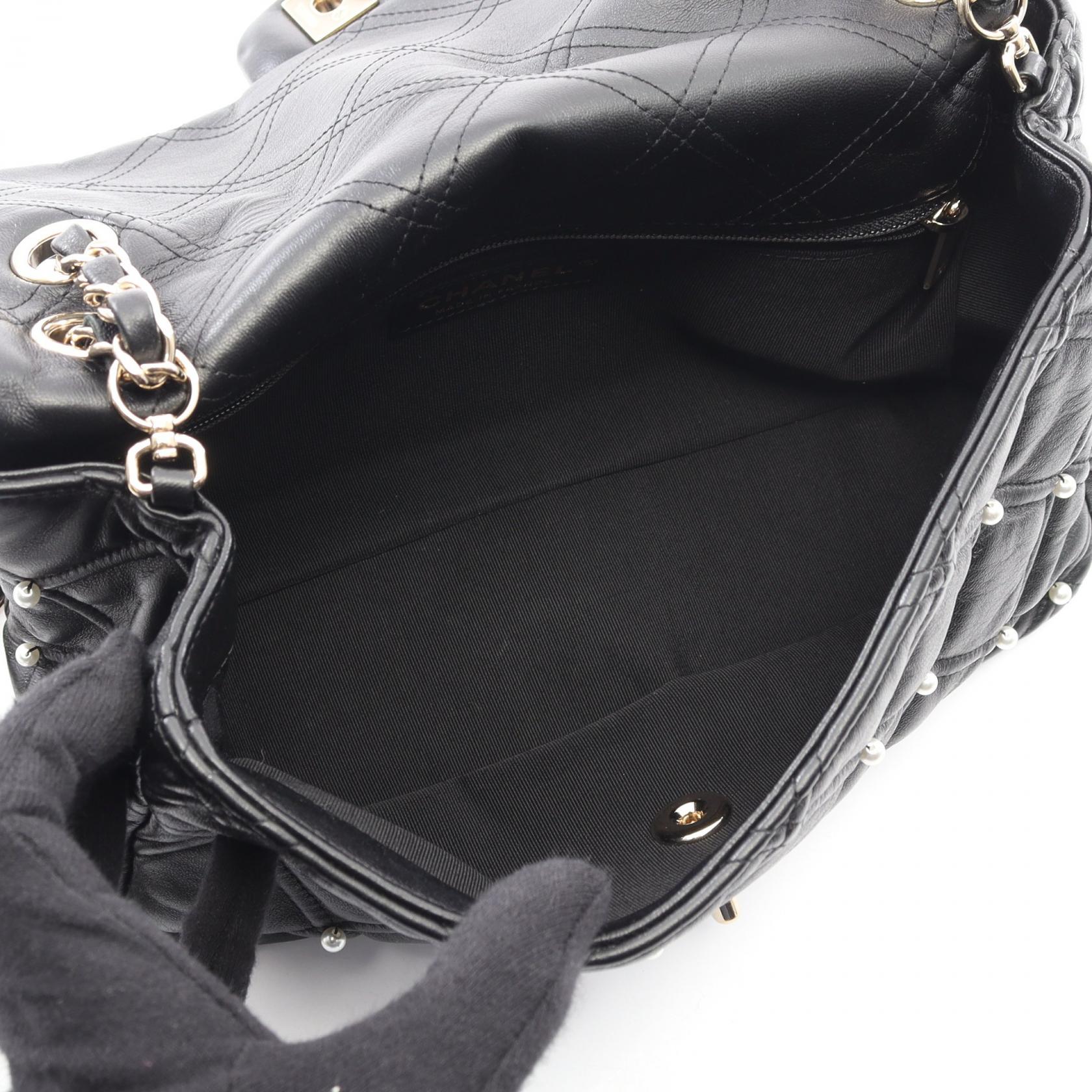 中古二手】 シャネル CHANEL ショルダーバッグ マトラッセ 人工パール