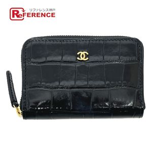 CHANEL A52K**** Spring/Summer 2026 Coco Mark Embossed Coin Case