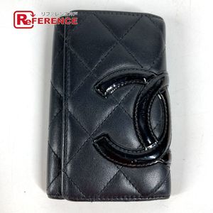 CHANEL 17141191 Cambon Line CC Coco Mark Key Case