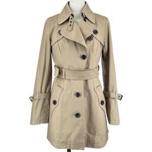 Excellent condition ▲ BURBERRY BLUE LABEL 100% cotton trench coat with liner, beige, size 38, authentic, women's.