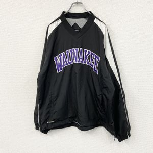 90 年代 Holloway 套頭夾克，復古款，黑色，M 碼，帶貼布和拱形印花