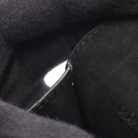 【중고 두 손】 프라다 PRADA 휴대폰・스마트폰 액세서리 트라이앵글 로고 AirPods 케이스 2TT106 블랙 사피아노 레더 트라이앵글 로고 AirPods 케이스