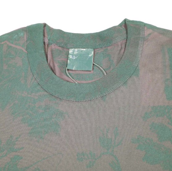 well ウェル 22SS 日本製 Wallpaper T-shirt シルクスリーンプリントTシャツ WT22XX02 1 Azuki 半袖 トップス【新古品】【中古】【well】 well ウェル 22SS 日本製 Wallpaper T-shirt シルクスリーンプリントT