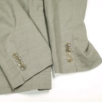 COMOLI コモリ 19SS 日本製 ウール2Bジャケット P01-01001 1 Beige 