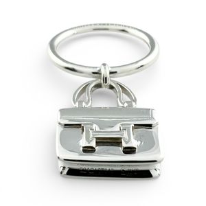 Excellent condition ▲HERMES Amulette Constance AG925 Ring, 2020 model, Silver, Size 52, Made in Italy, Weight 6.9g, Women's.
