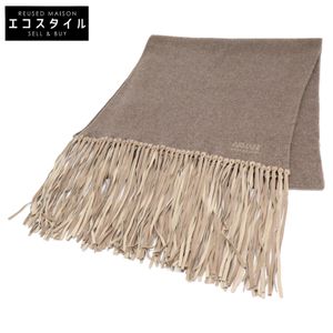 Armani Collezioni [Excellent Condition] Wool Goat Leather Fringe [Pre-owned]