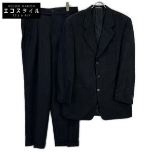 Armani Collezioni Black 4427/2 Pinstripe Suit, Size 40 [Used]