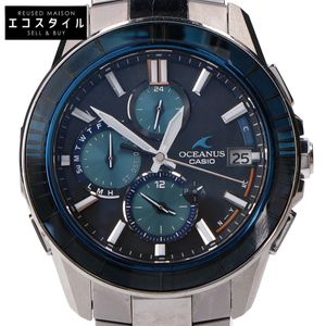 カシオ OCW-S4000D-1AJF OCEANUS オシアナス Manta S4000 Series 世界限定3000本 タフソーラー電波 【中古】