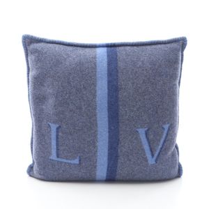 【중고 두 손】 루이비통 LOUIS VUITTON LV 쿠션 울 쿠션 유니섹스 Used B